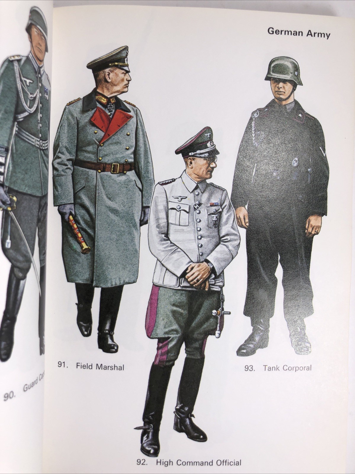 German Uniforms of the Third Reich, 1933-1945 by Brian L. Davies 1980 Arco TPB