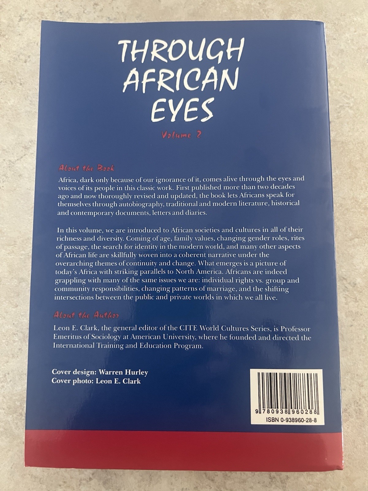 Through African Eyes: Culture and Society: Continuity and Change Volume 2