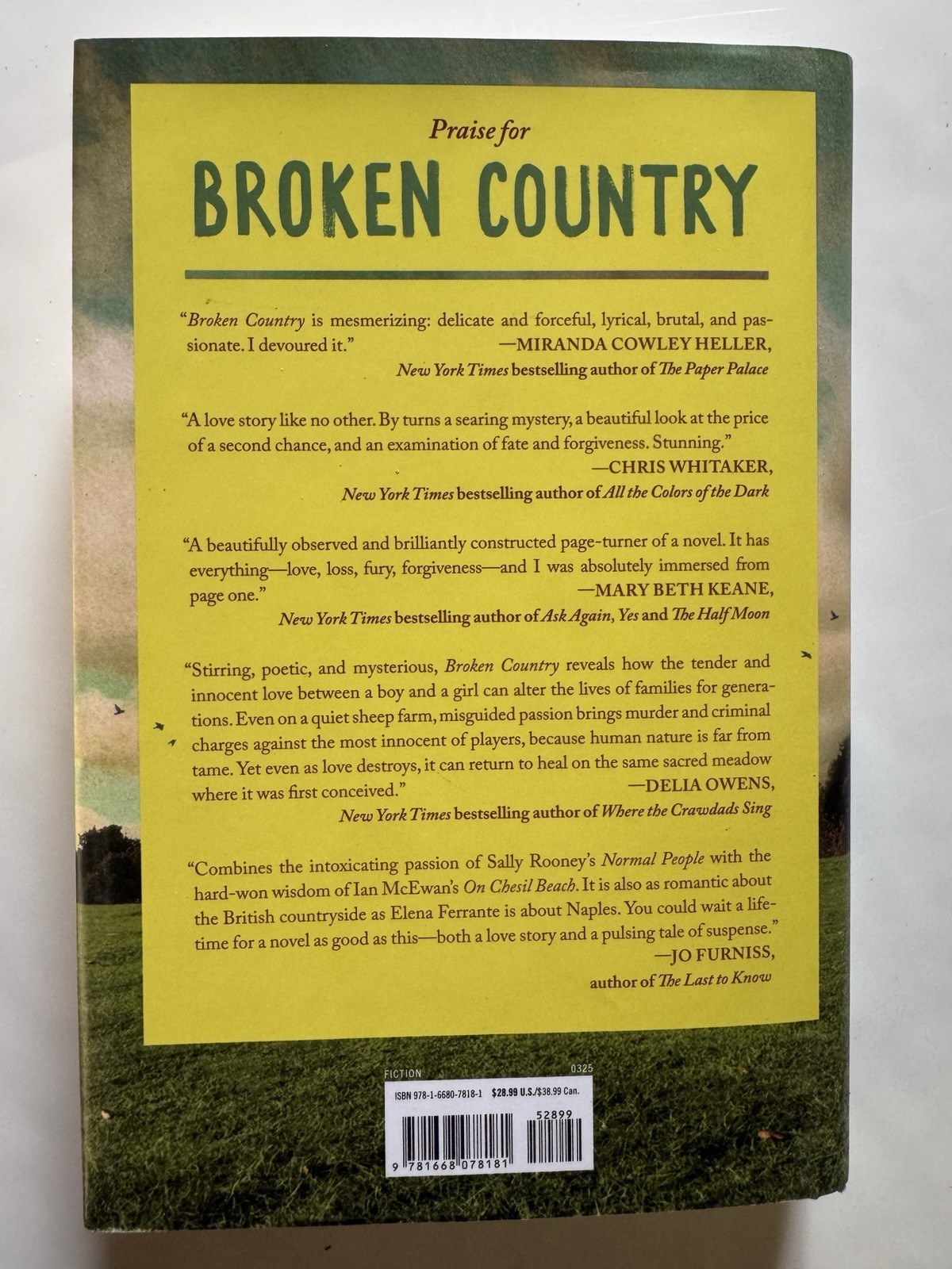 Broken Country (Reese’s Book Club)