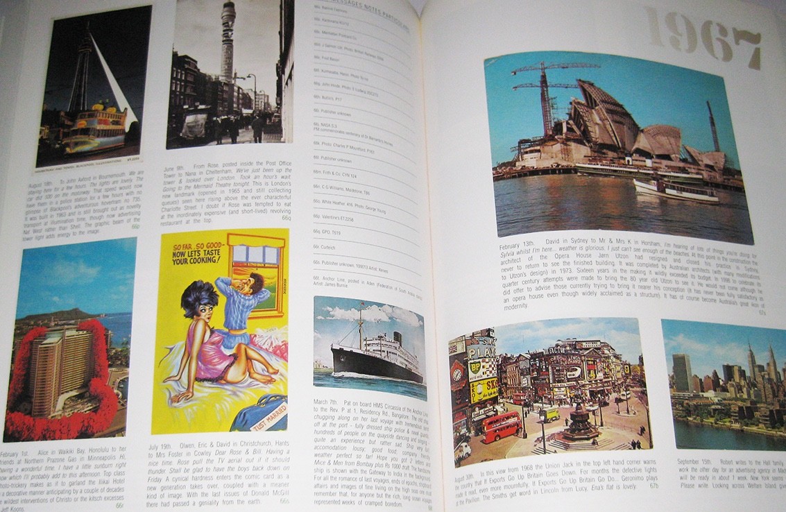 The Postcard Century: 2000 Cards & Their Messages, paperback 2000 mint condition