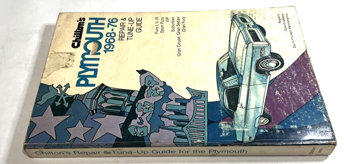 Chilton 6552 Plymouth 1968-76 Repair & Tune-Up Guide