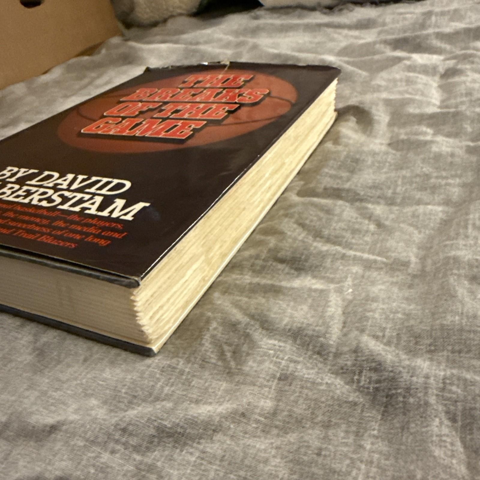 The Breaks of the Game David Halberstam 1981 1st Edition Portland Trail Blazers