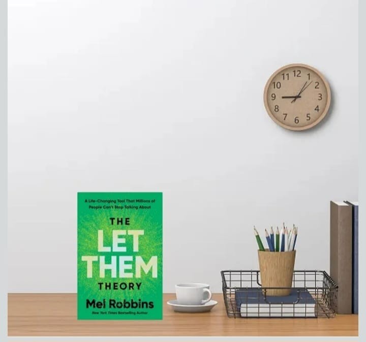 The Let Them Theory By Mel Robbins, Paperback Book Free Ship USA