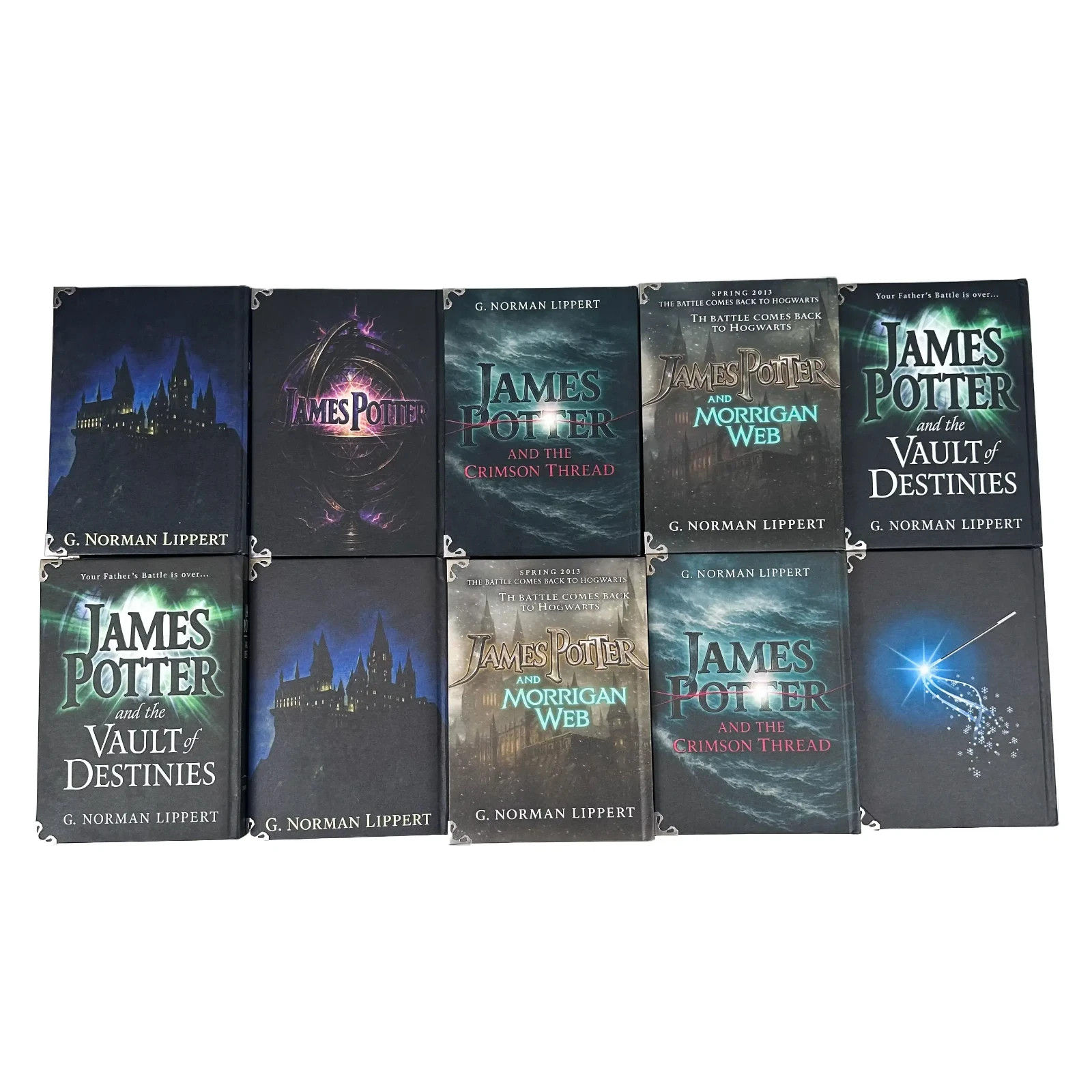 James Potter Books 1-5 Hardcover Magic Fantasy Series Choose Cover
