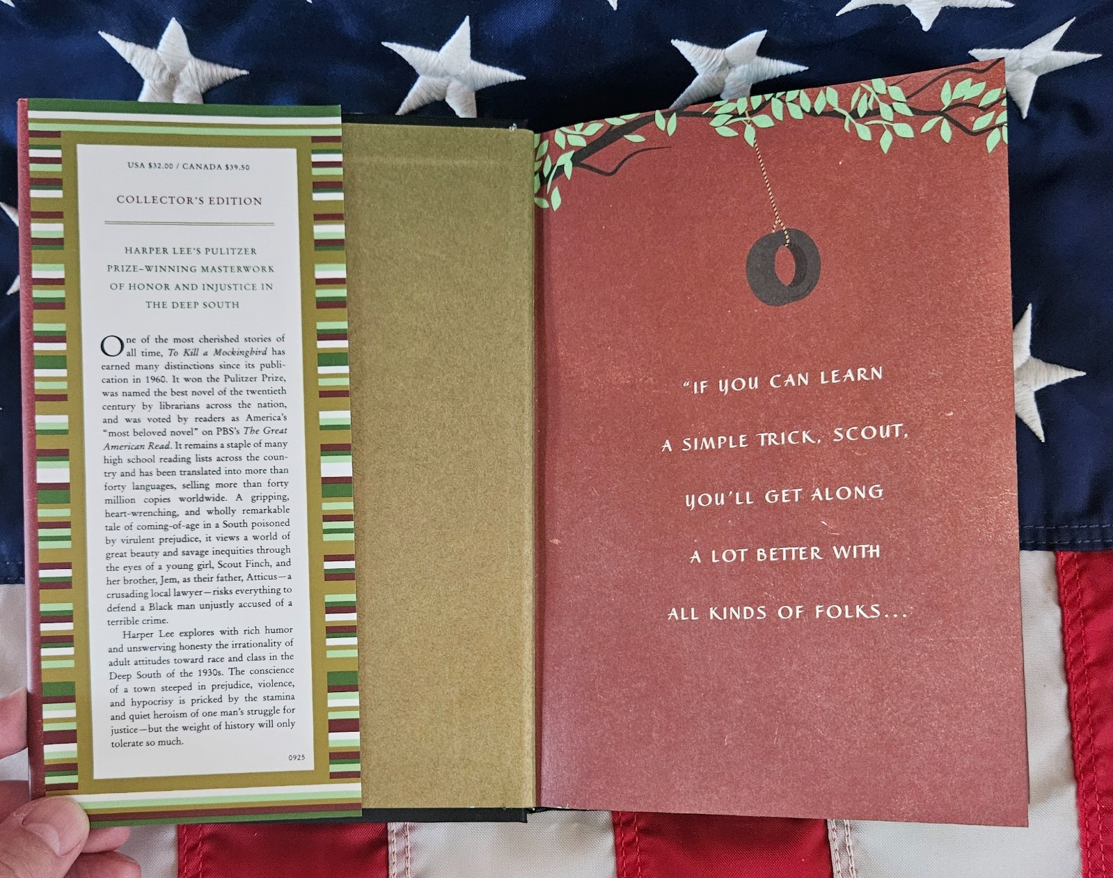 NEW To Kill a Mockingbird Collector’s Edition Harper Lee Hardcover Dustjacket