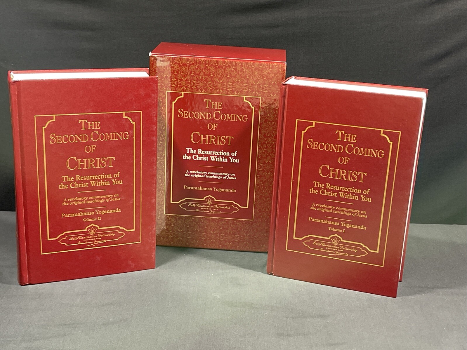 New The Second Coming Of Christ Volume I & II Yogananda Paramahansa Boxed Set