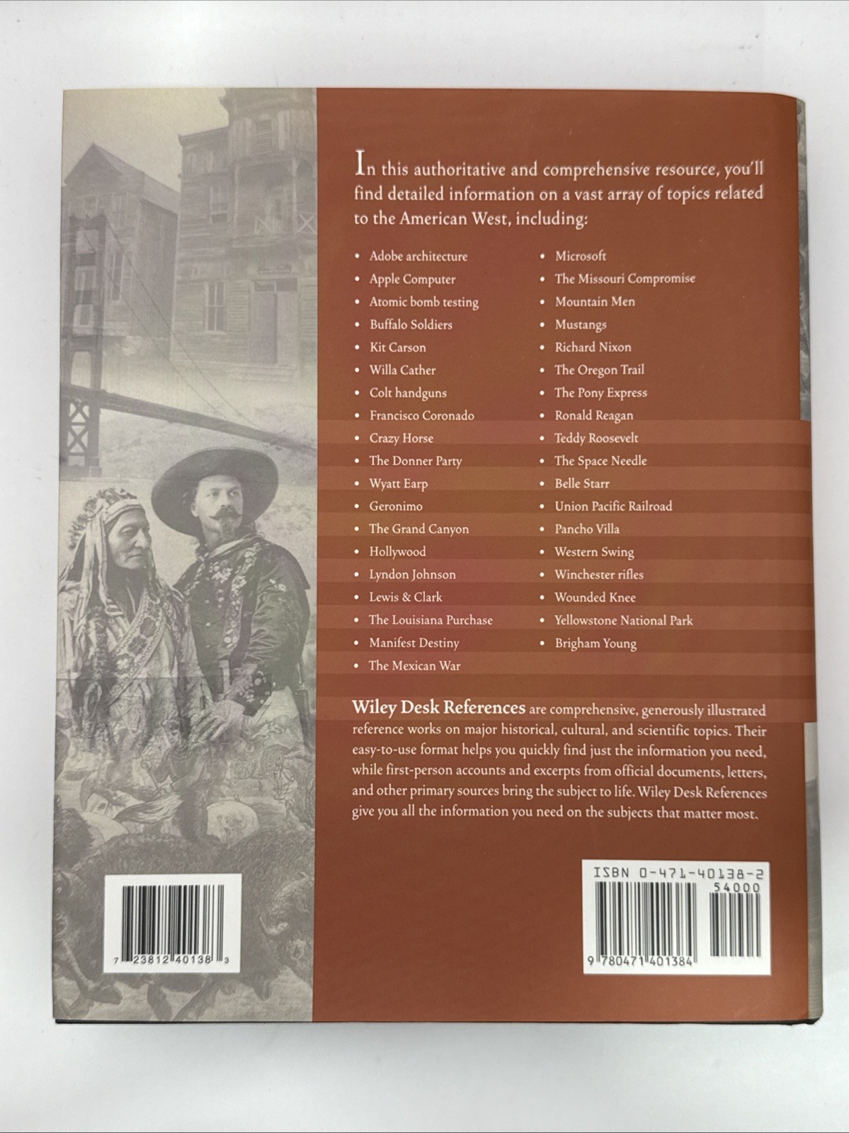 The American West (Wiley Desk Reference) By Larry Schweikart & Bradley Birzer