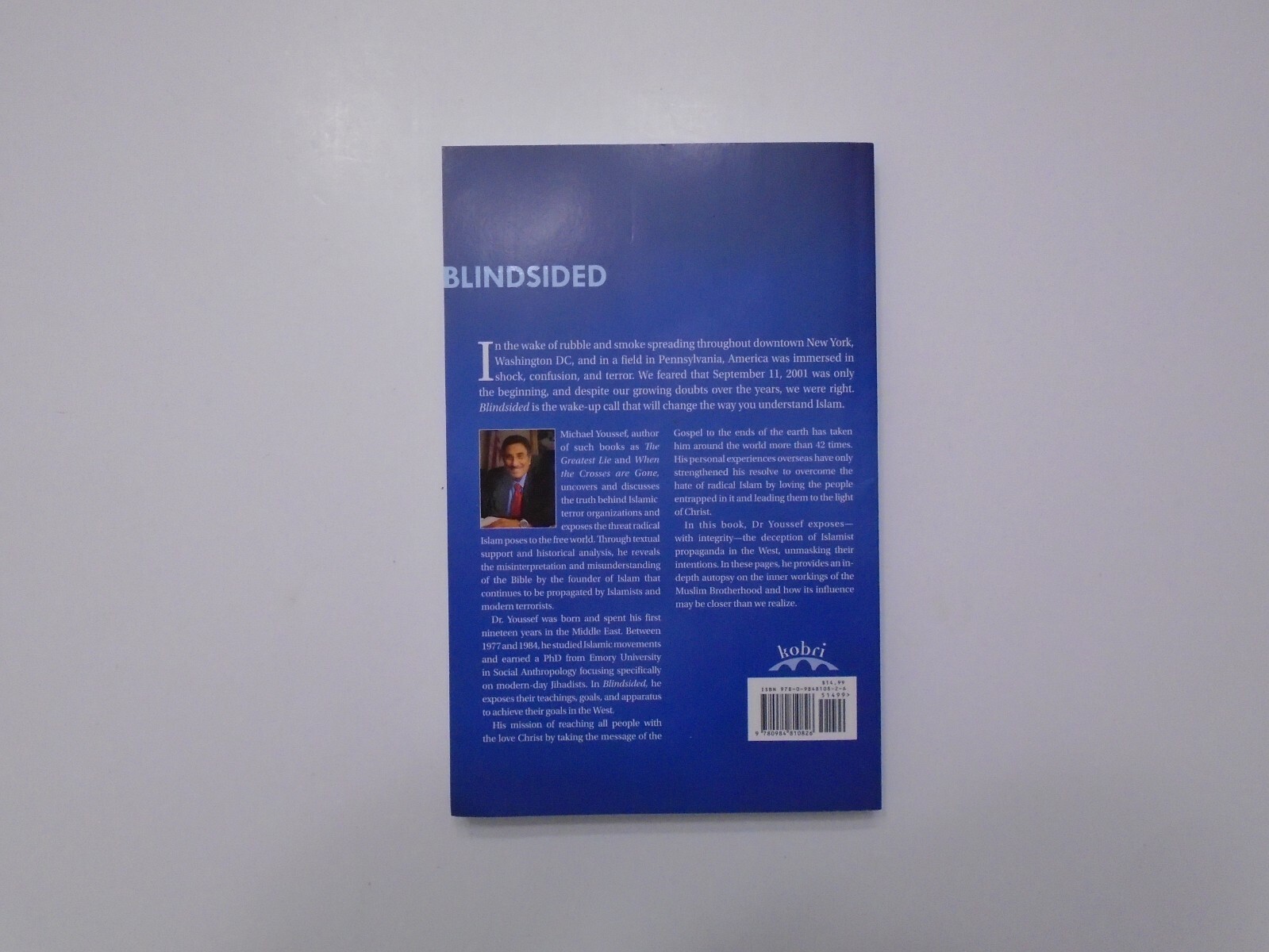 Blindsided by Michael Youssef (2012, PB) 1st Edition With Author Letter