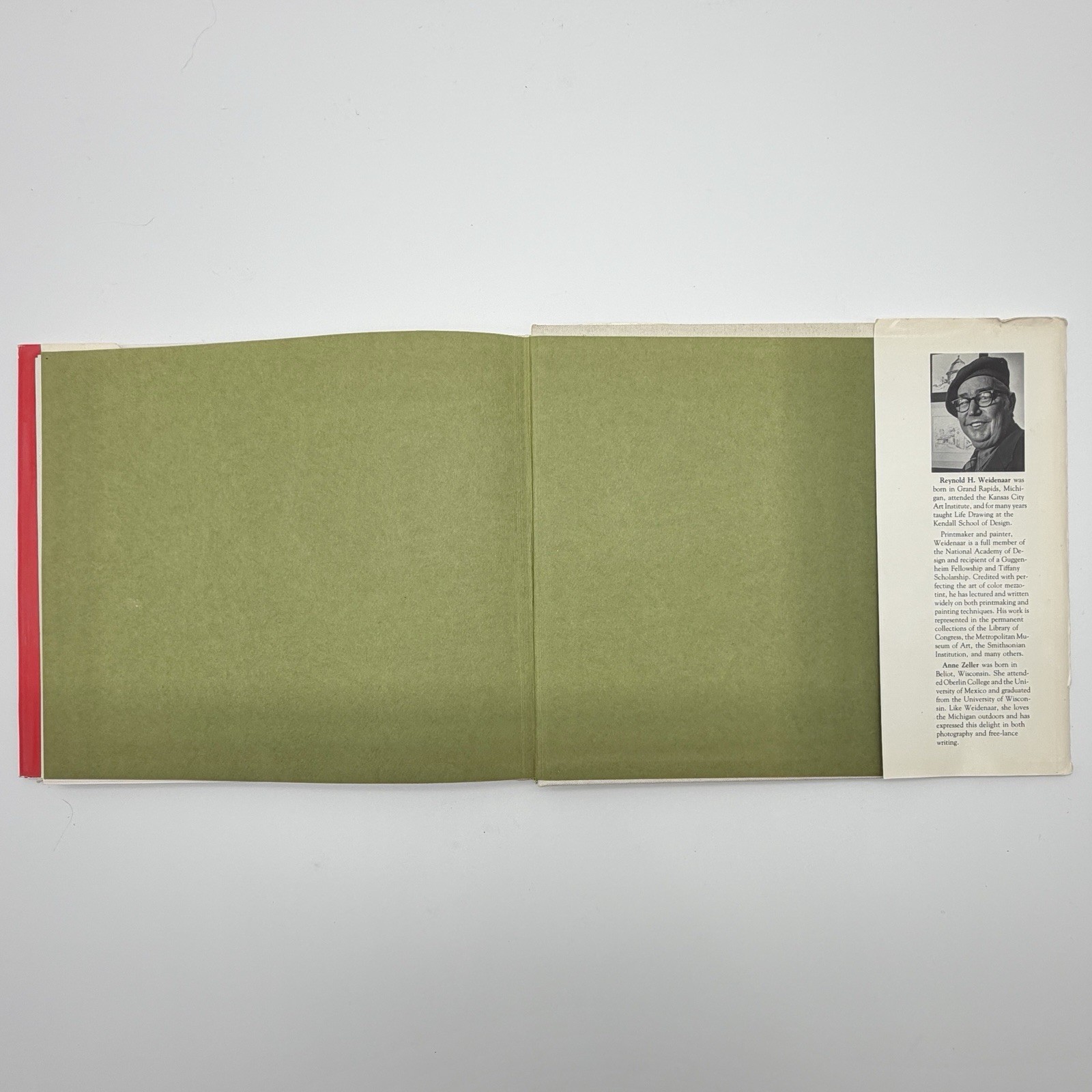 A Sketchbook Of Michigan Reynold H. Weidenaar-Signed-1980 Baker Book House /cb