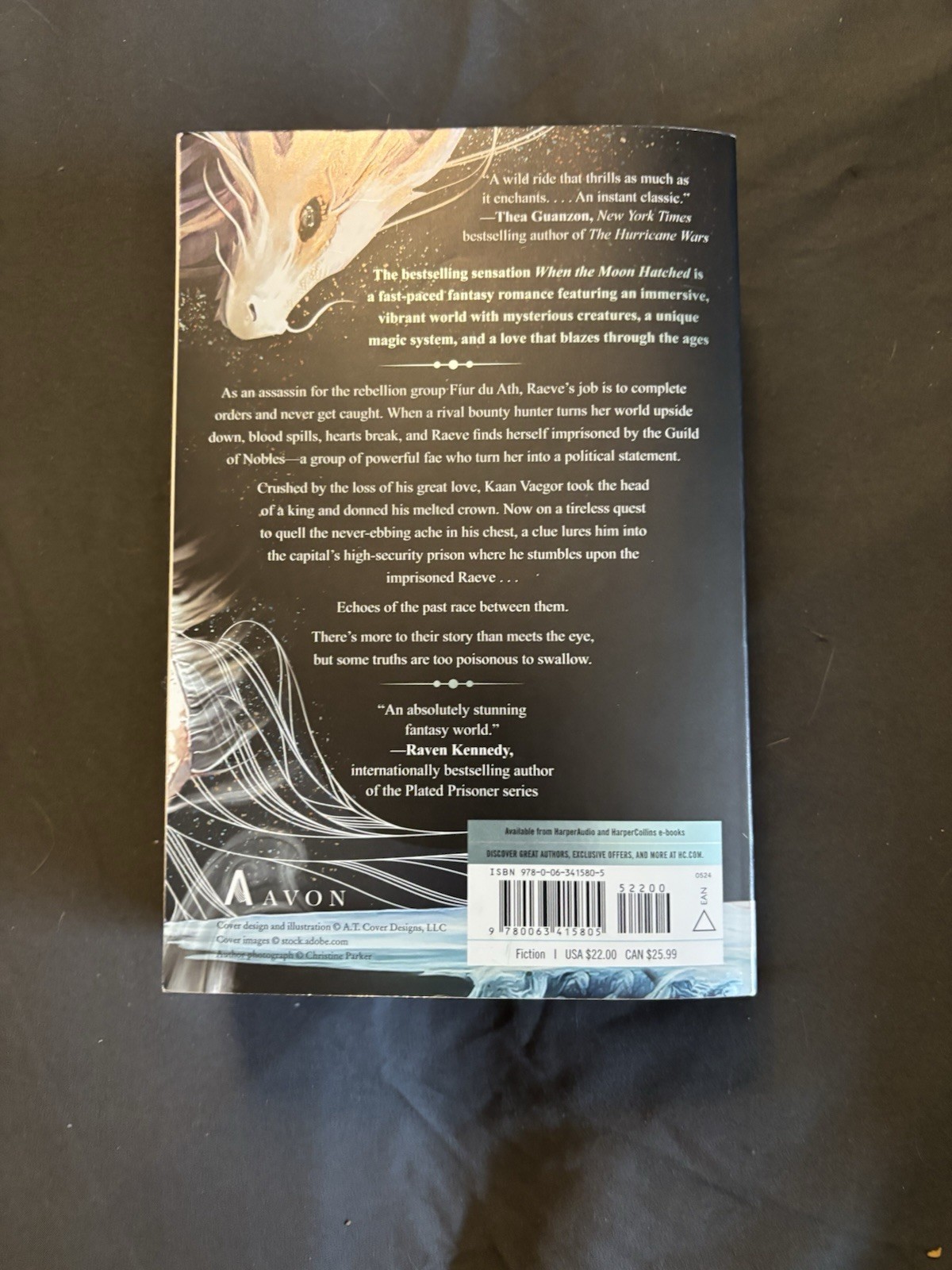 When the Moon Hatched a Novel by Sarah A. Parker (2024, Trade Paperback)