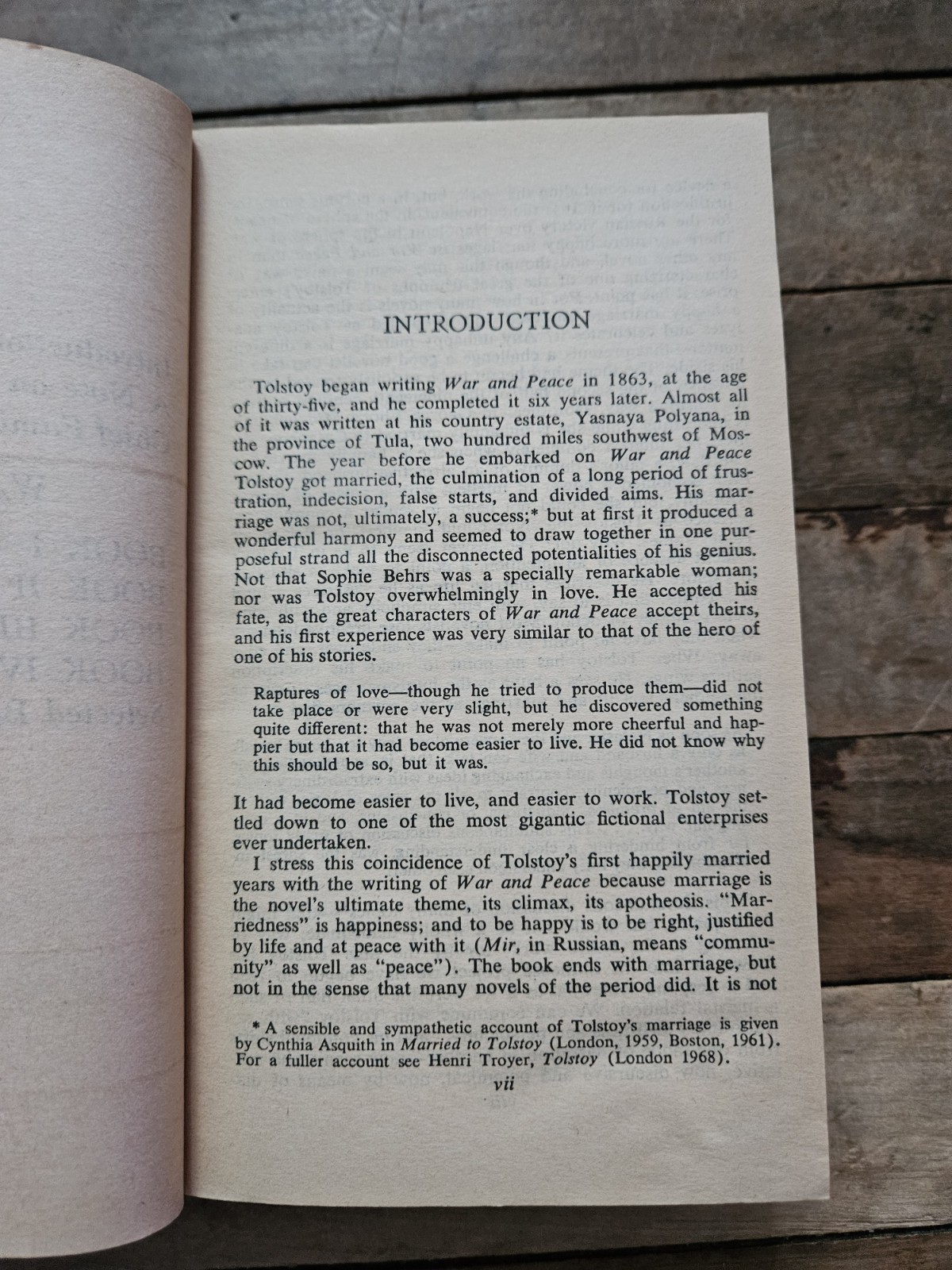 1968. WAR AND PEACE | 1st SIGNET CLASSICS Print By Leo Tolstoy & Ann Dunnigan SC