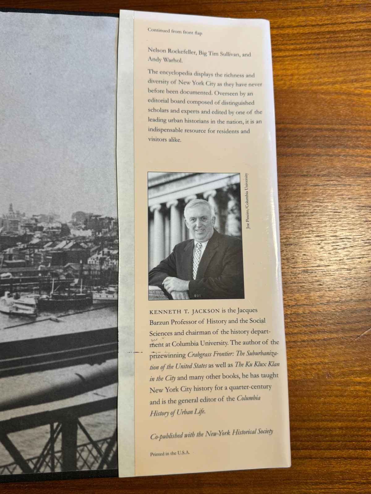 The Encyclopedia of New York City by Kenneth T. Jackson NYHS Yale University