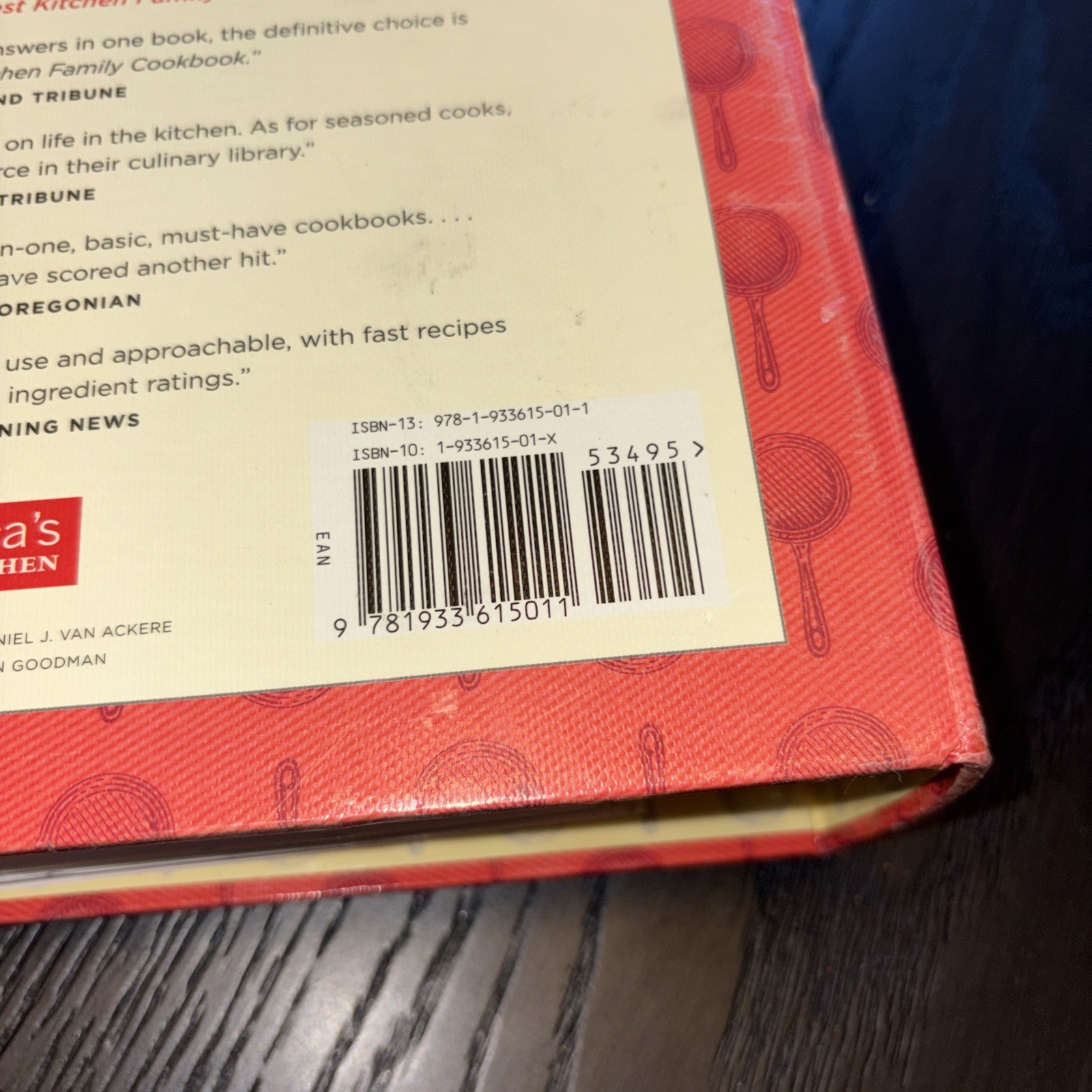 American’s Test Kitchen Family Cookbook Revisited Edition Hardcover