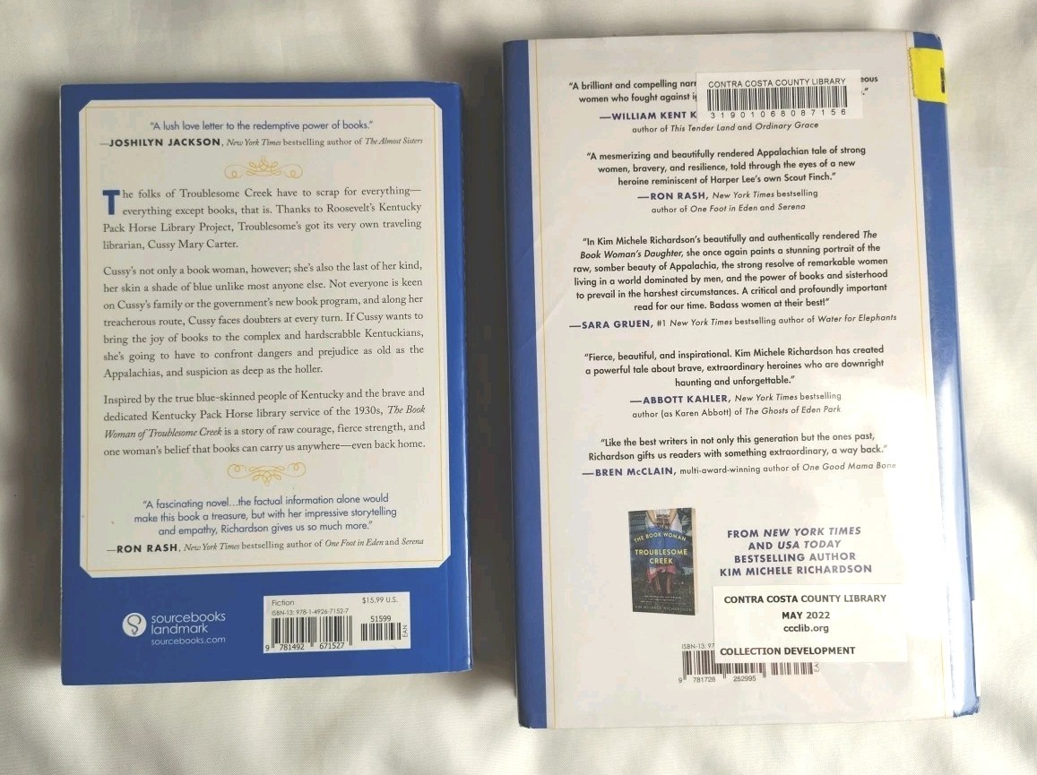 Book Woman Troublesome Creek Women’s Daughter Kim Michele Richardson Lot 2