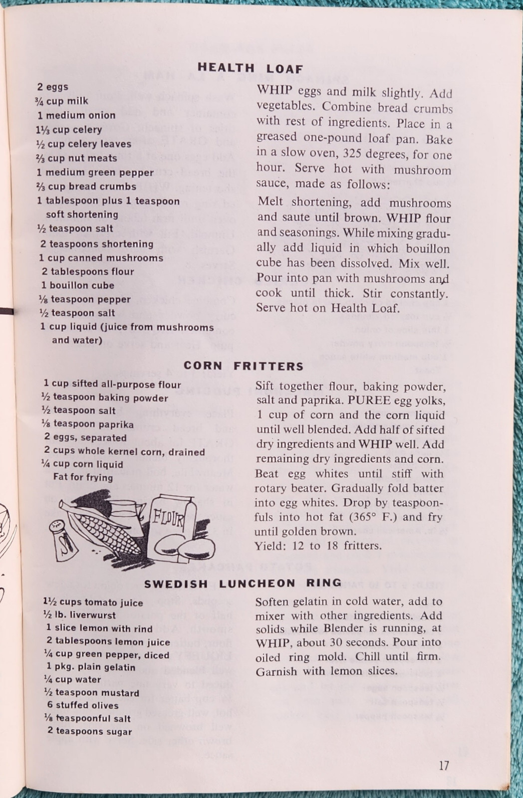 Grants Blender Cook Book 1969 Printing 84 Pages – Great Recipes From The 1960’s