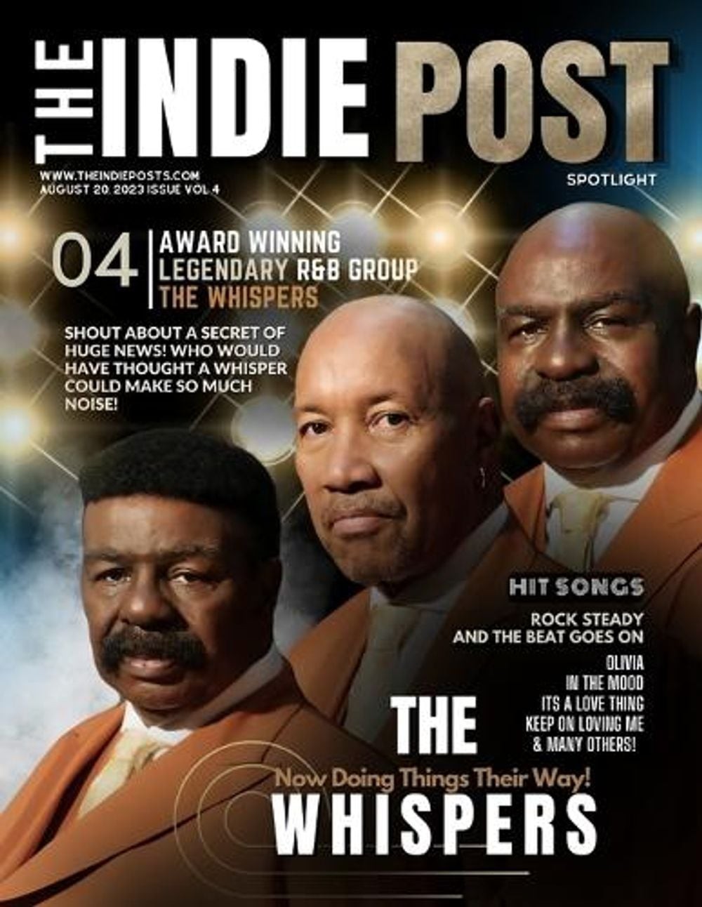 The Indie Post the Whispers August 20, 2023 Issue Vol 4 by Gina Sedman Paperback