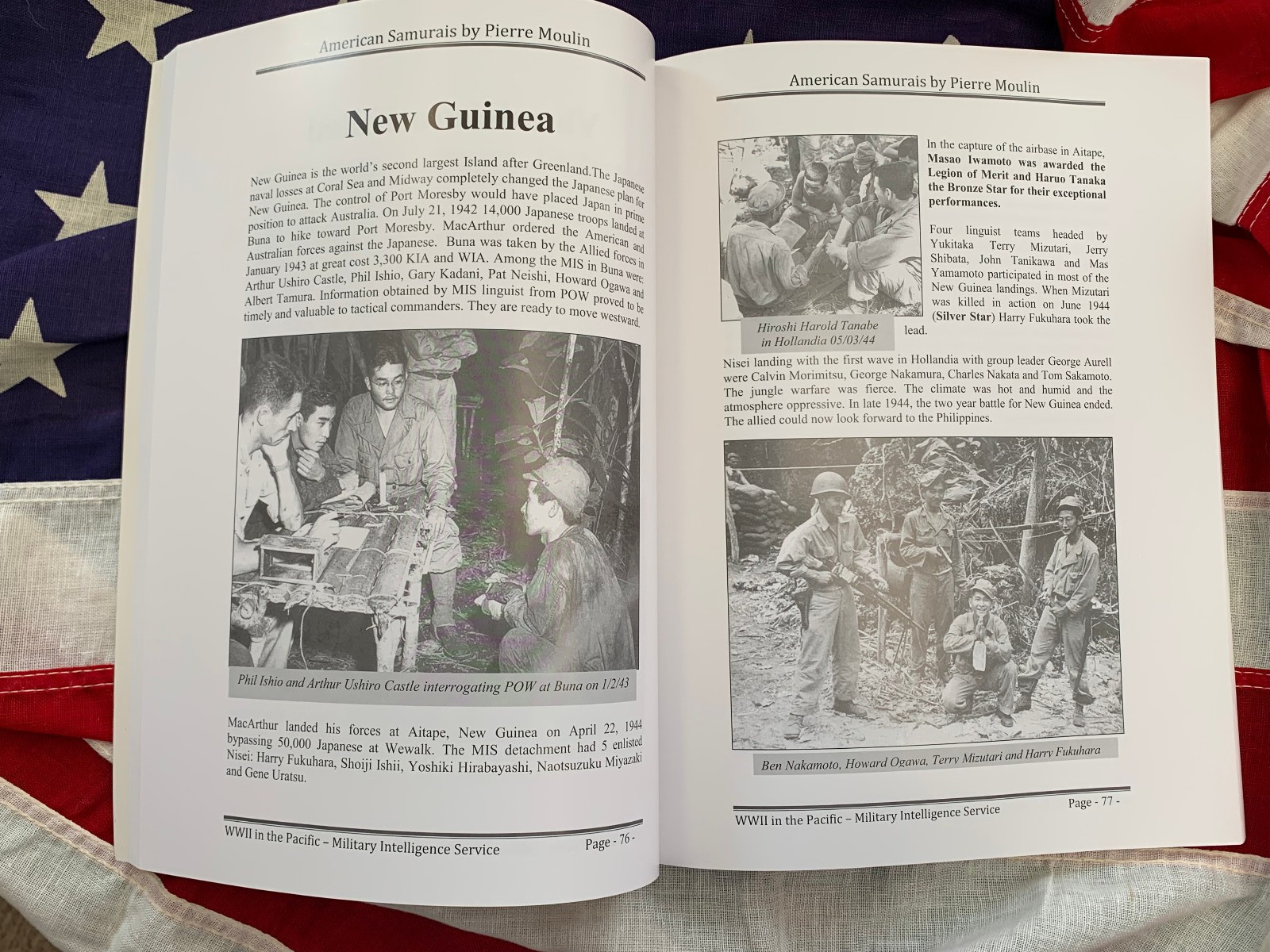 AMERICAN SAMURAIS WWII IN PACIFIC Nisei MIS OSS More! Pierre Moulin Free US Mail