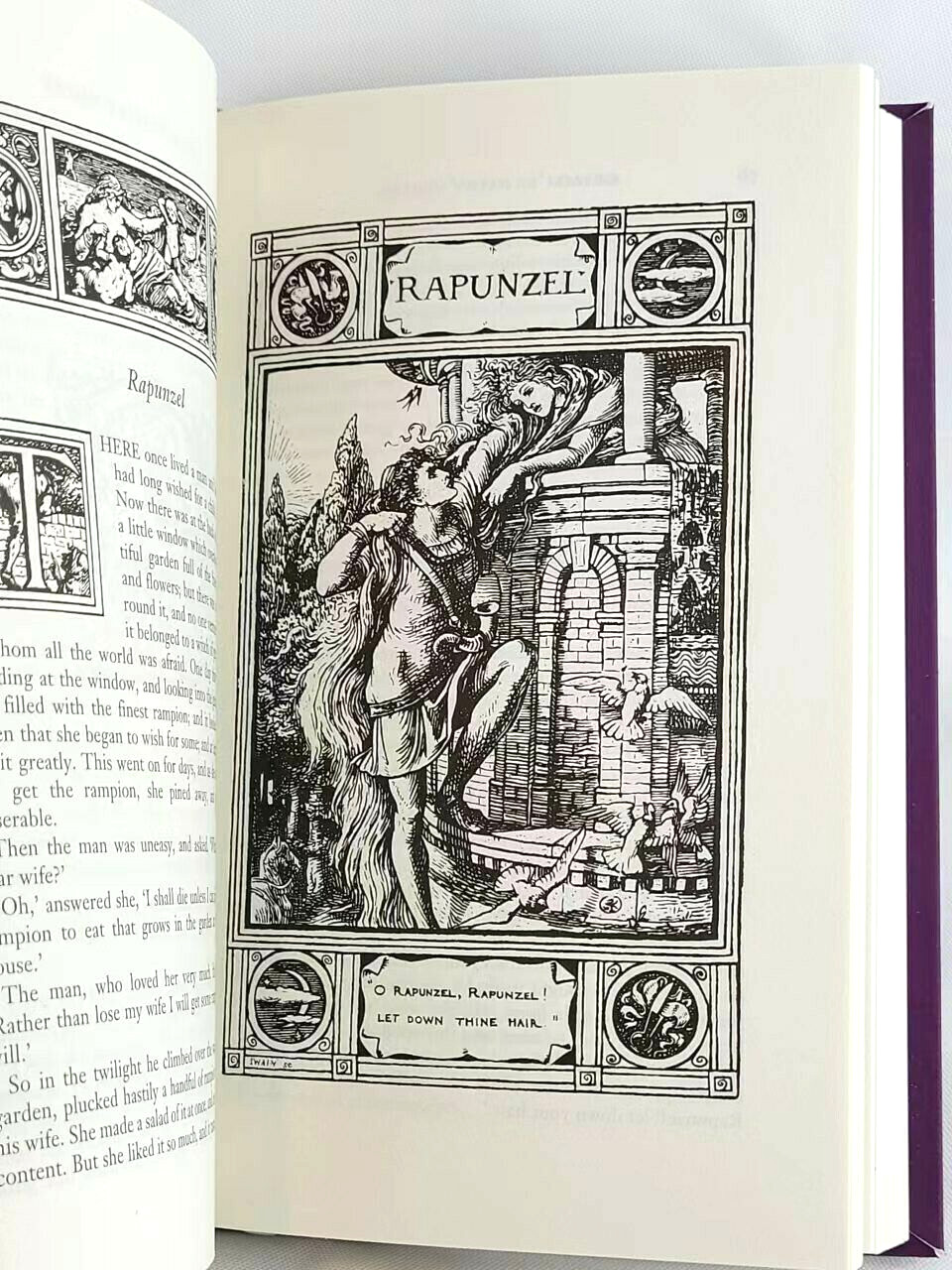 GRIMM’S FAIRY TALES by J. L. C. Grimm Faux Leather Flexi Bound Illustrated NEW