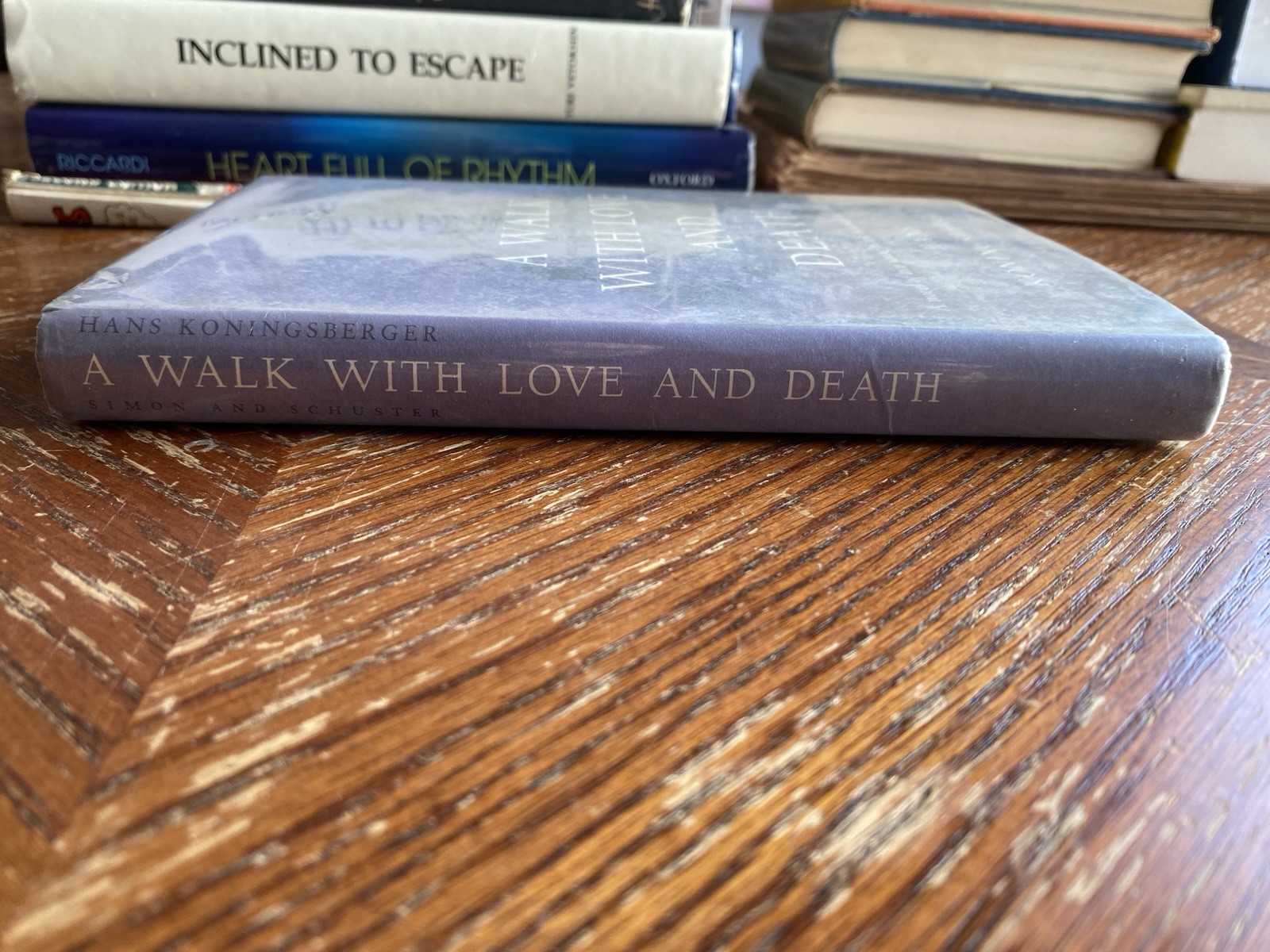 Walk With Love And Death by Hans Koningsberger 1961 Simon and Schuster HC DJ