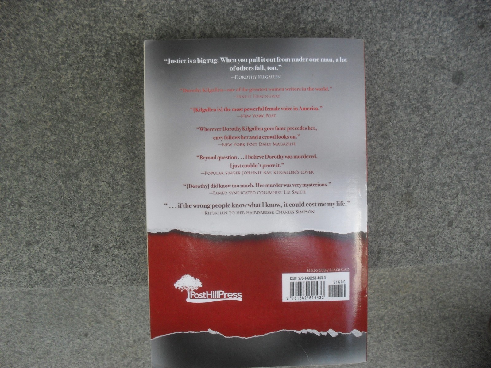 BOOK SOFT CVR- “ THE REPORTER WHO KNEW TOO MUCH “ by MARK SHAW 2017 POST HILL PR