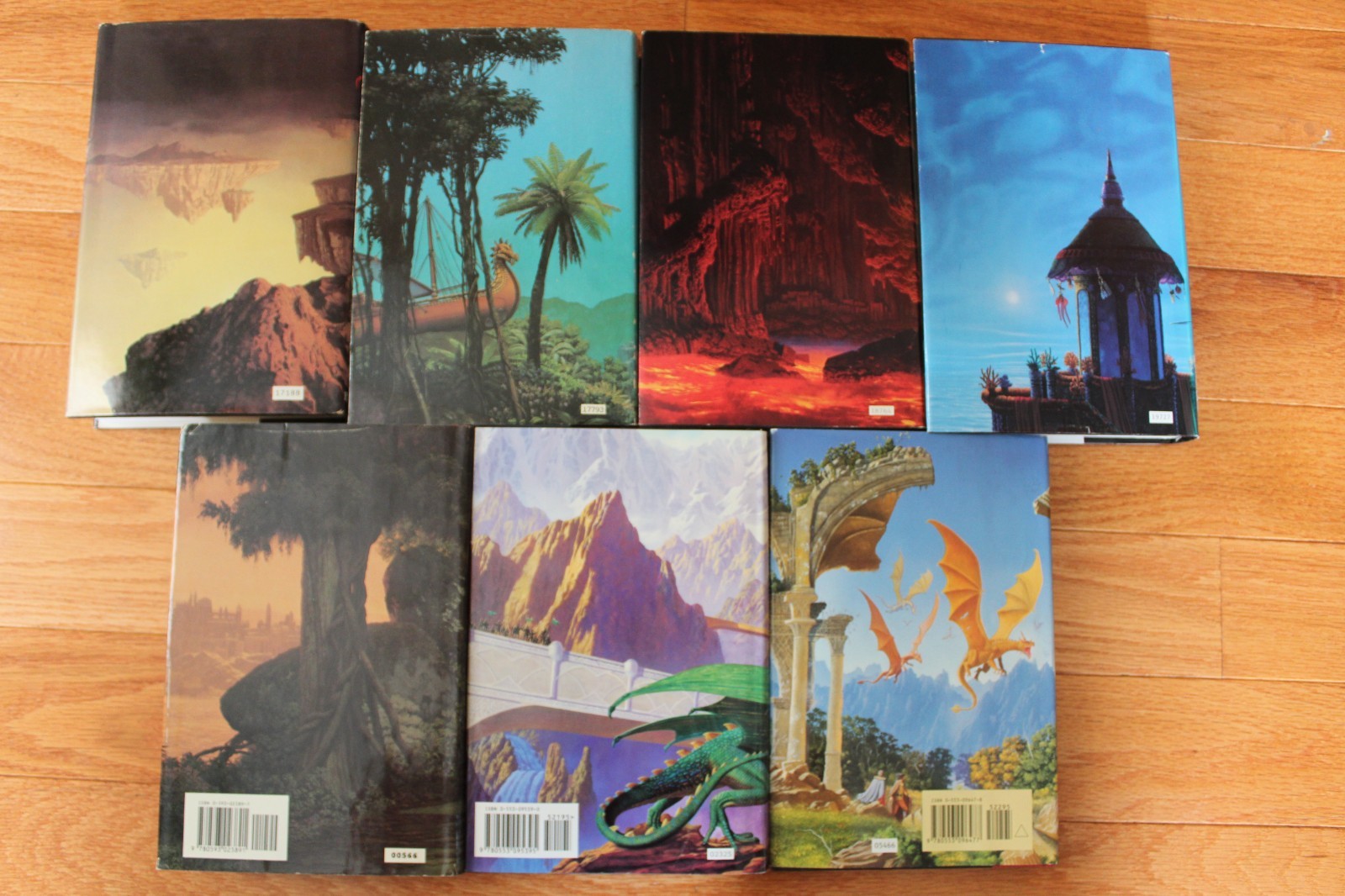 Complete Death Gate Cycle in BCE hardcovers by Margaret Weis & Tracy Hickman
