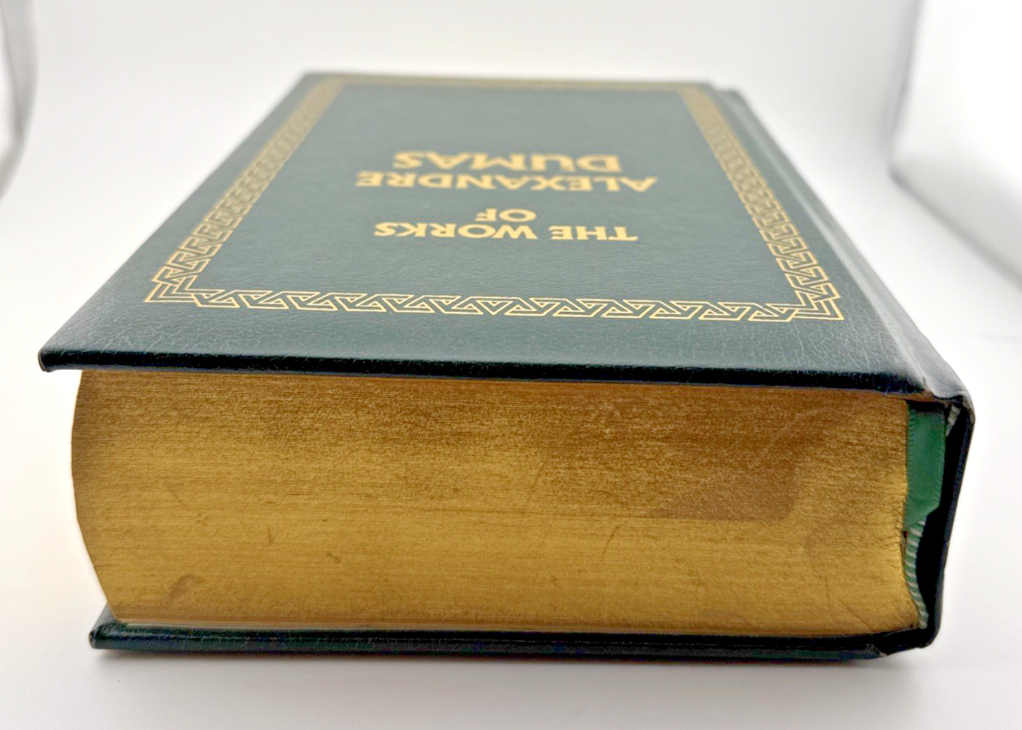 The Works Of Alexandre Dumas Longmeadow Press Leather Book