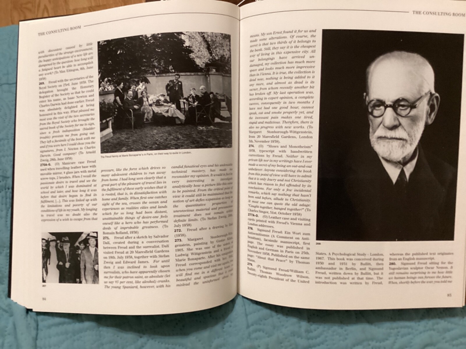 SIGMUND FREUD MUSEUM SOFTCOVER BOOK, 1994, 112 PAGES/FREE POSTAGE!!!