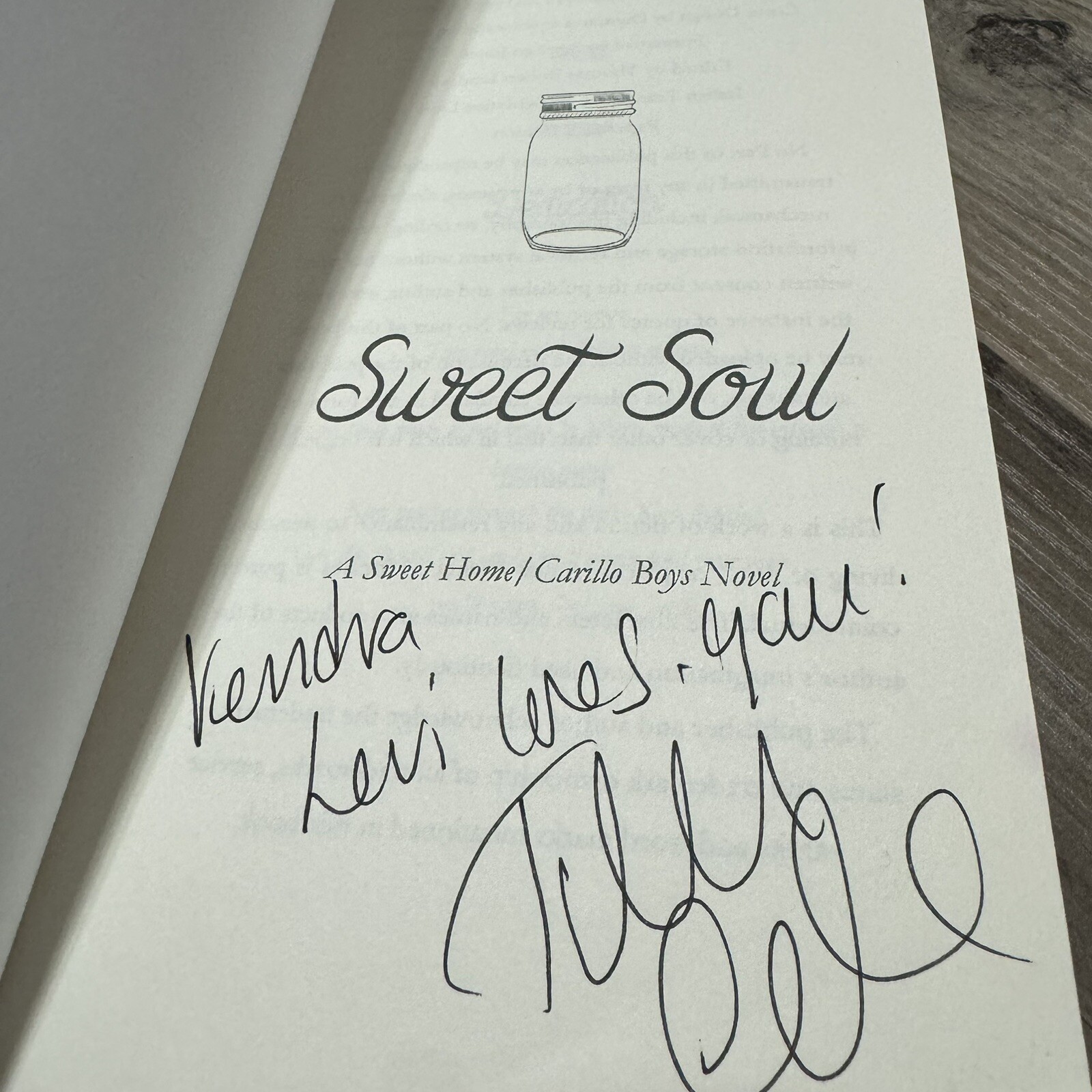 SIGNED Complete Sweet Home Series By Tillie Cole ( Home, Rome, Fall, Hope, Soul)