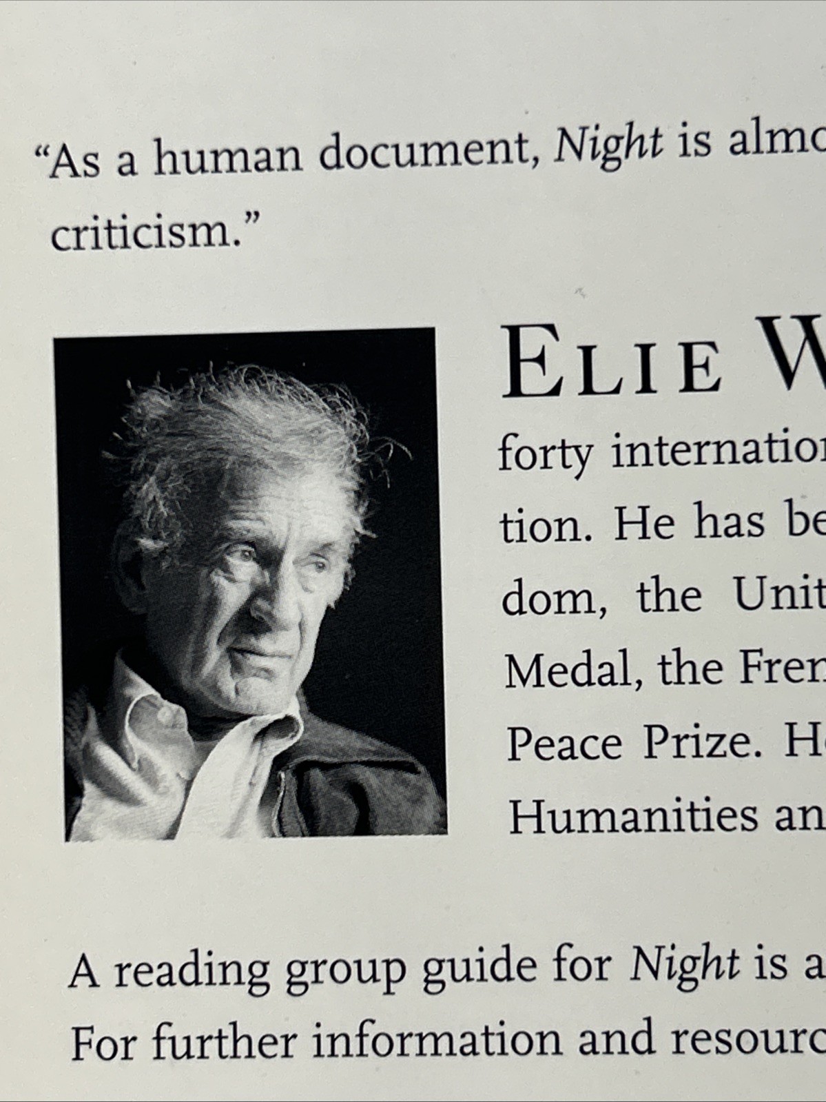 Book Bundle Night Elie Wiesel & Man’s Search for Meaning Viktor Frankl