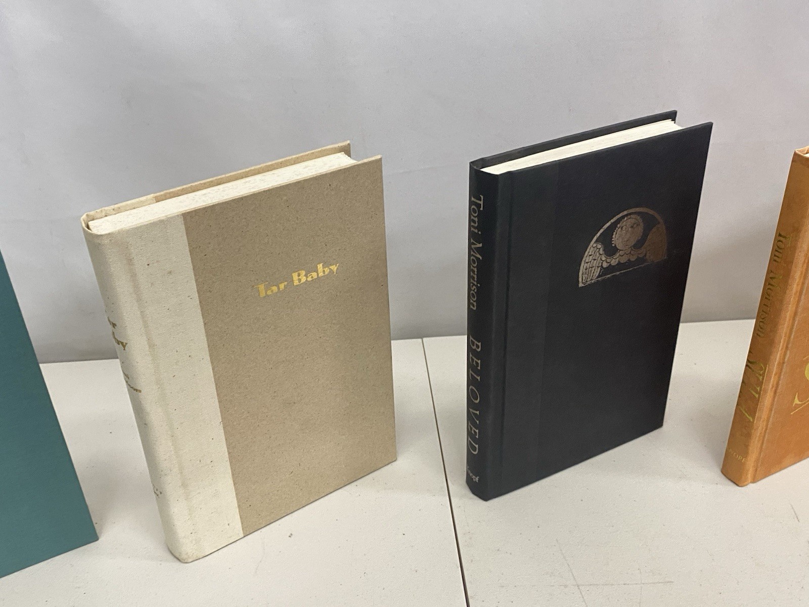 (5) Toni Morrison HC DJ Lot Song of Solomon Sula Beloved Tar Baby Paradise Knopf