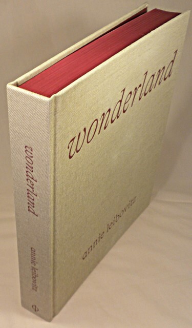 SIGNED Wonderland by Annie Leibovitz First Edition SIGNED on Title Page