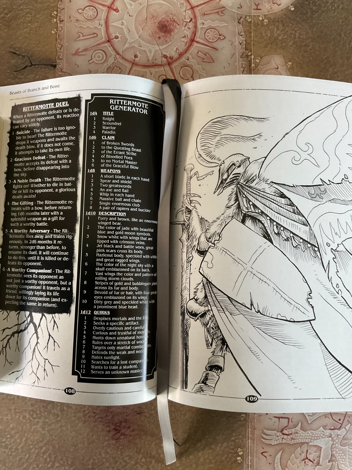 Into the WYRD and WILD rpg by Charles Ferguson-Avery Feral Indie HC OSR OSRIC