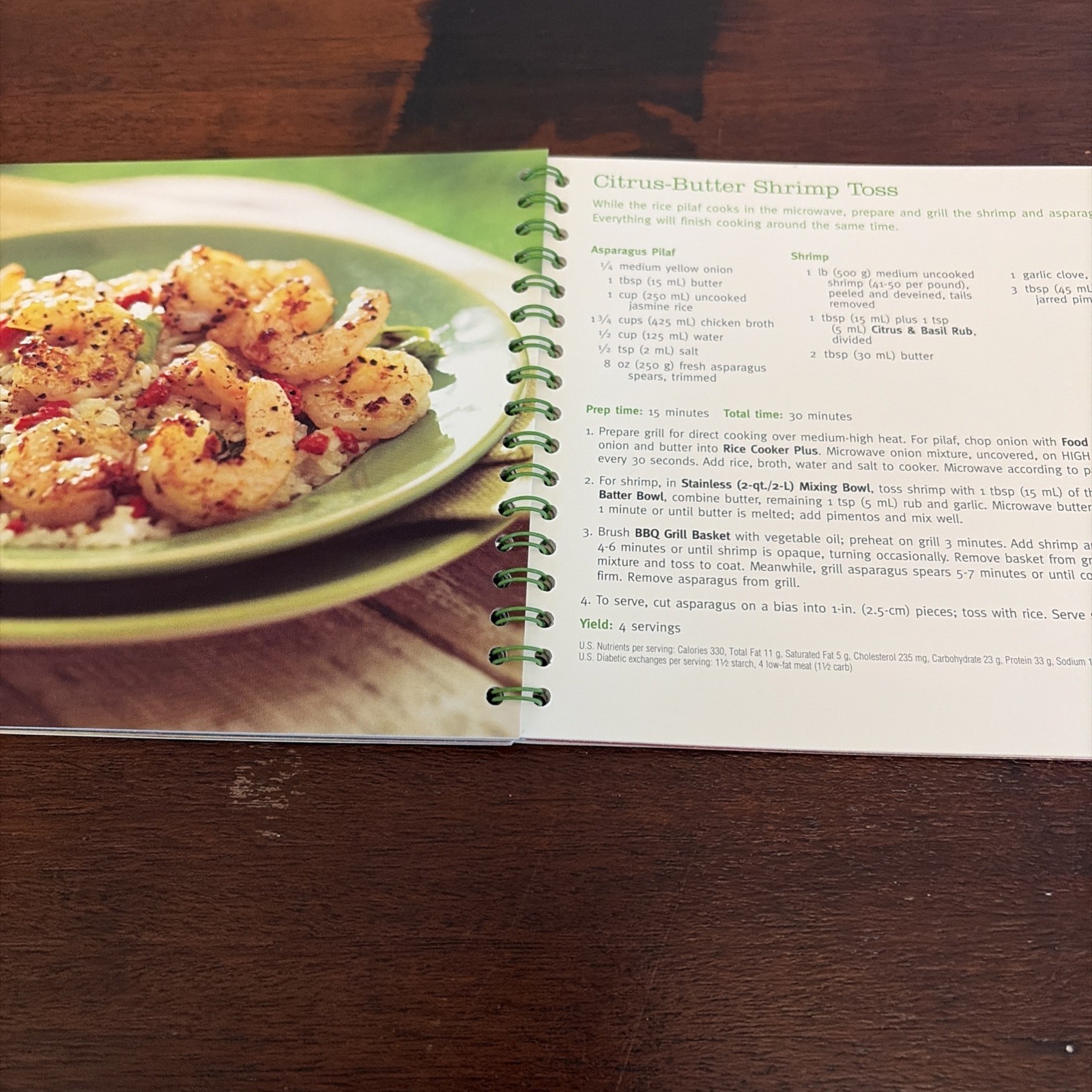 PAMPERED CHEF Spiral Cookbook ~Grill it Quick!~ 40 pages Recipes & Grilling Tips