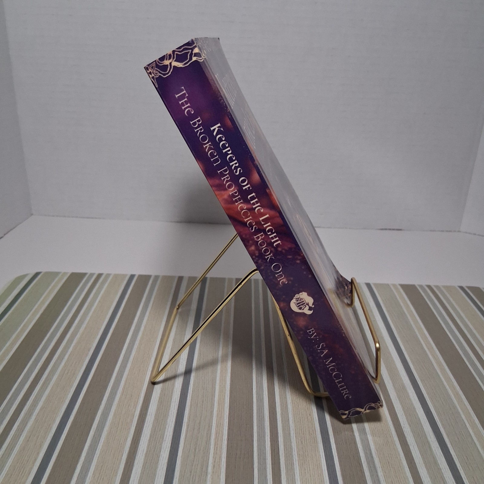 Keepers of the Light by S.A. McClure Signed Paperback 2nd Ed YA Fantasy Promo