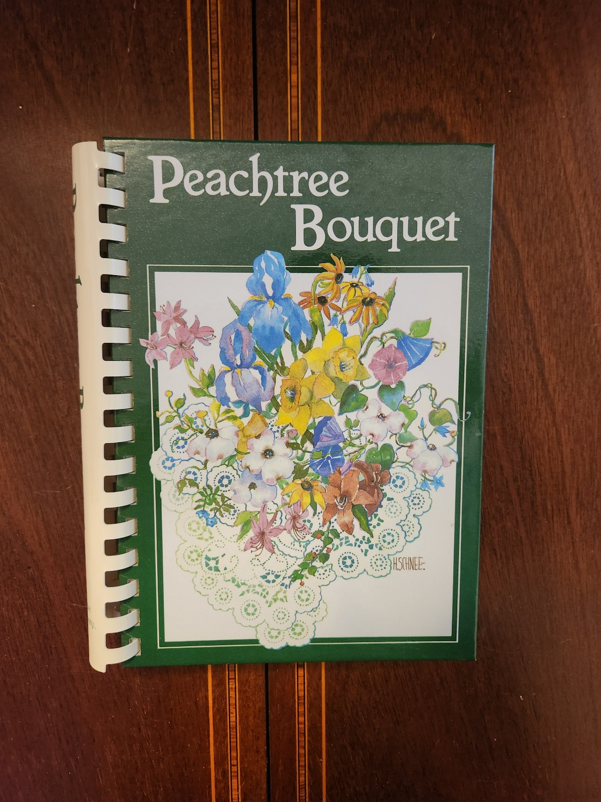 PEACHTREE BOUQUET JUNIOR LEAGUE OF DEKALB COUNTY GEORGIA 1987 1ST EDITION