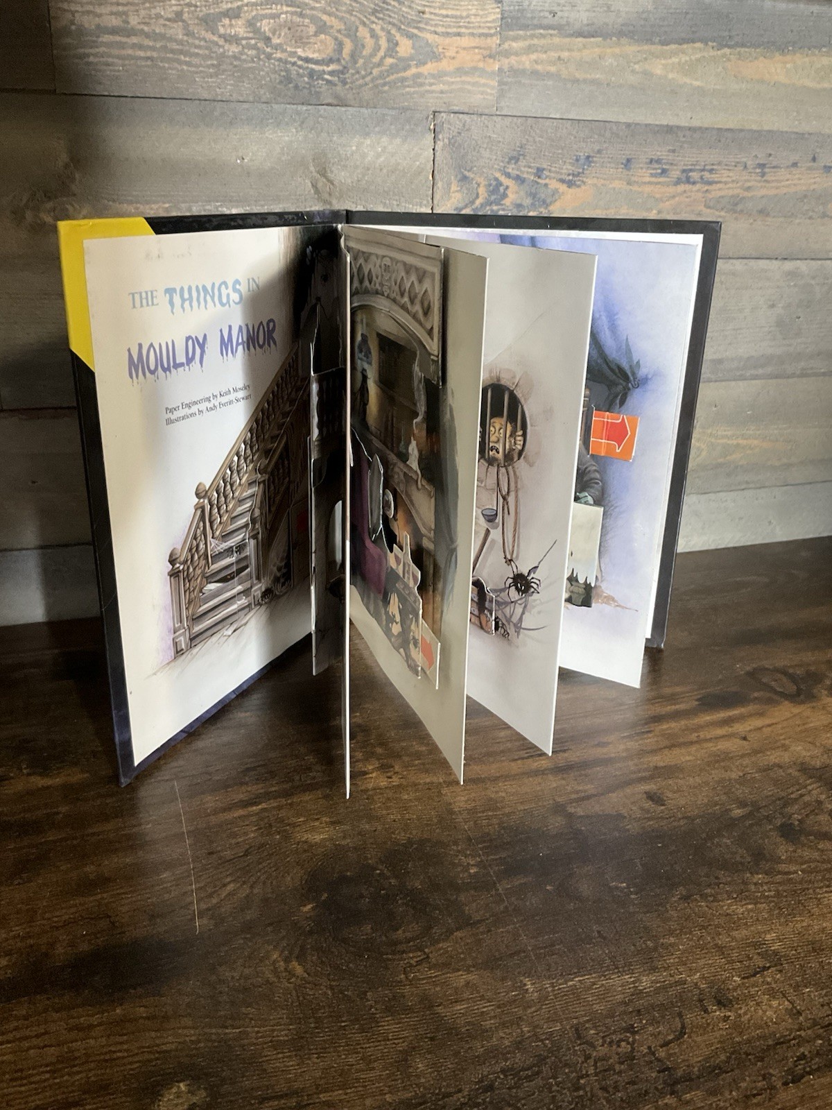 The Things in Mouldy Manor (Mini Spooky Pop-ups) – hardcover Moseley, Keith 1988