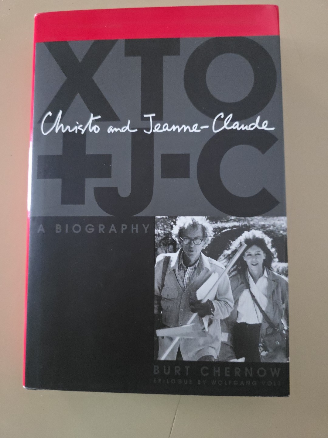 Christo and Jeanne-Claude : A Biography by Burt Chernow 1st USA Edition Signed
