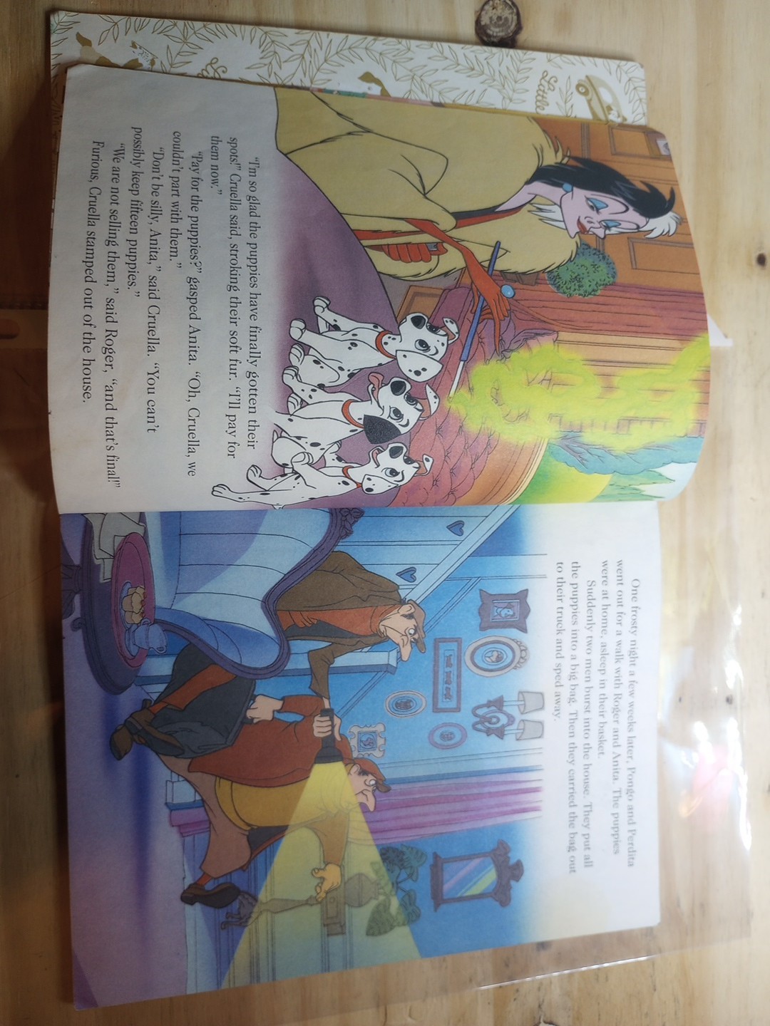 Vintage 101 Dalmations Walt Disney A Little Golden Book Card Collectable 🐕 USA