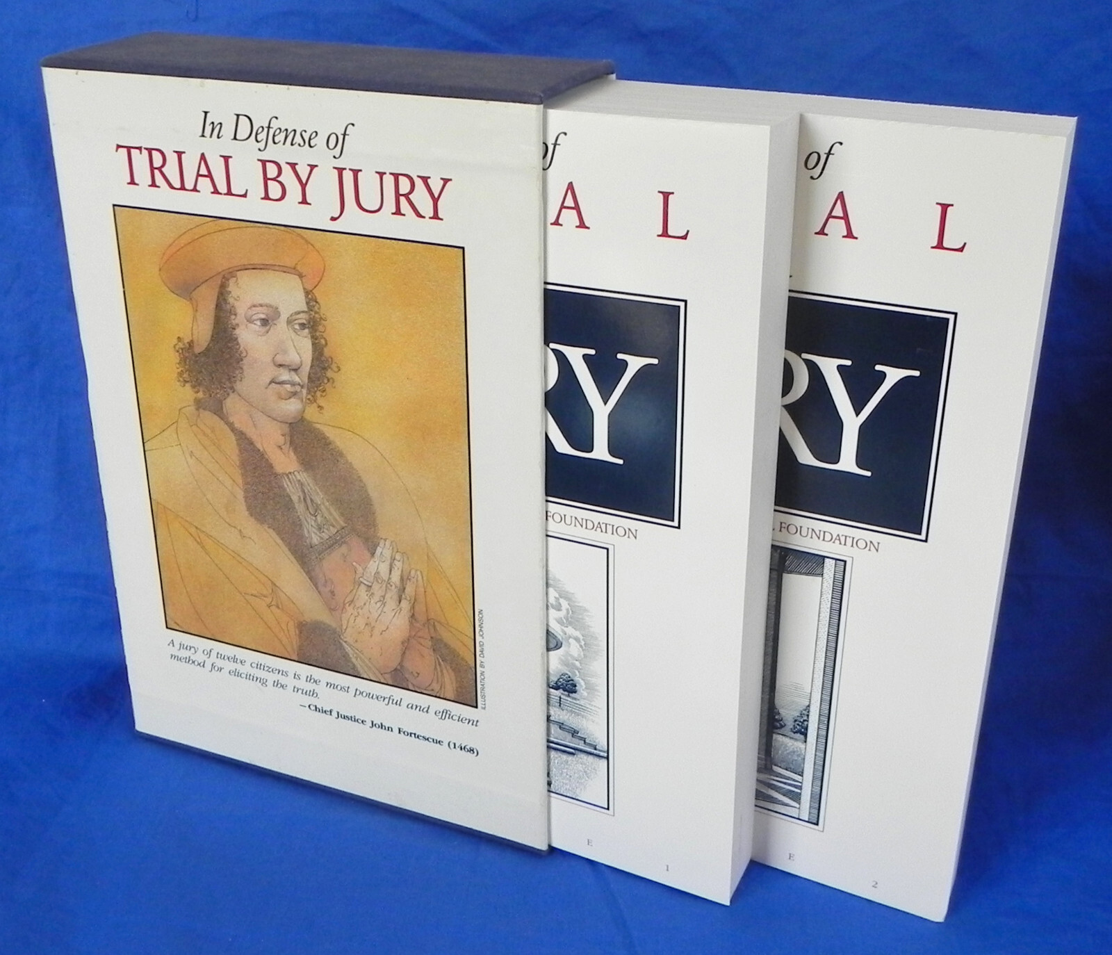 „In Defense of Trial by Jury“ Volumes 1 & 2 Softcover Books + Slipcase, Few 1993