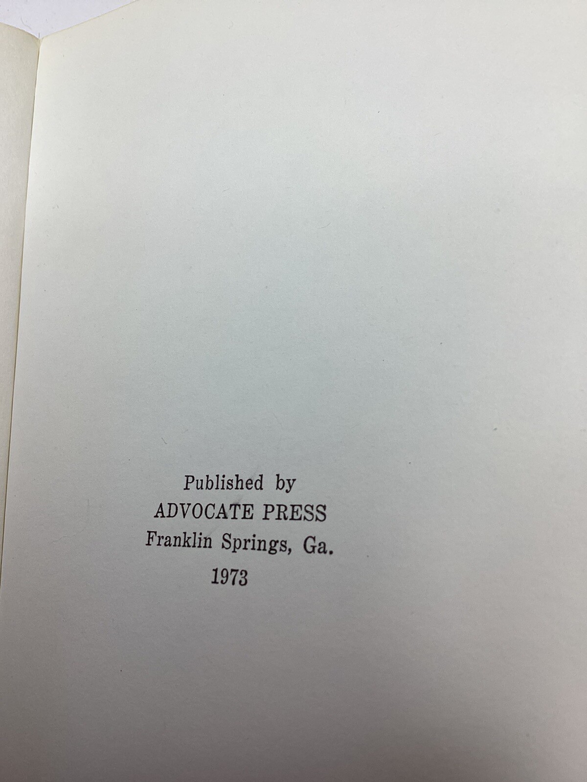 THE BEGINNING OF THE End And Other messages By James Case 1973 Spiritual