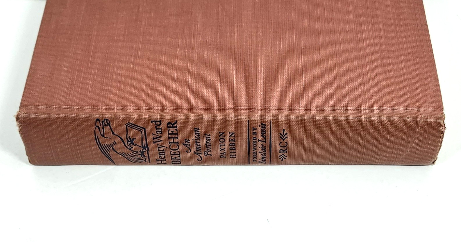 Henry Ward Beecher: An American Portrait by Paxton Hibben (1942 HC) Am. History
