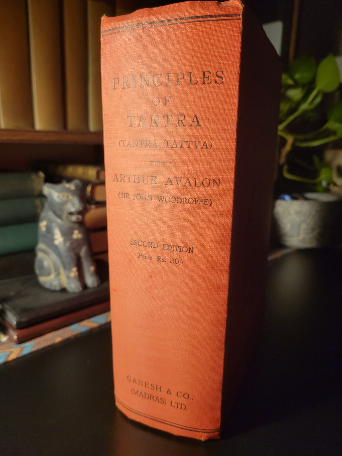 Principles of Tantra(TANTRA TATTVA) – 1952 – 2nd Ed. – Arthur Avalon