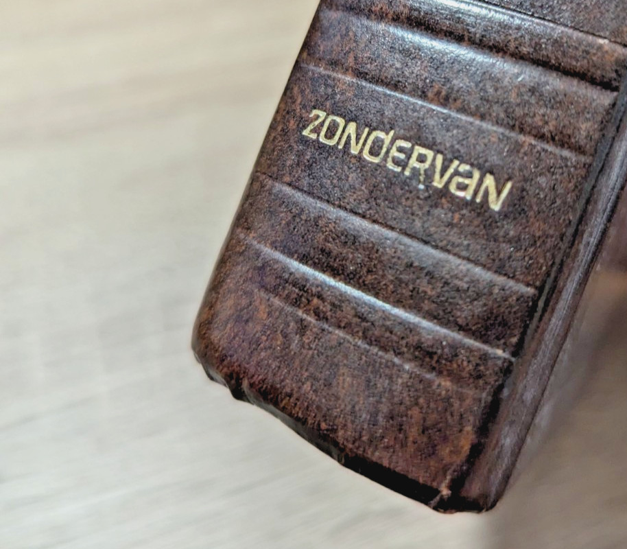 NIV Holy Bible 1978 Pre-1984 Hardcover Zondervan 2nd Printing Maps