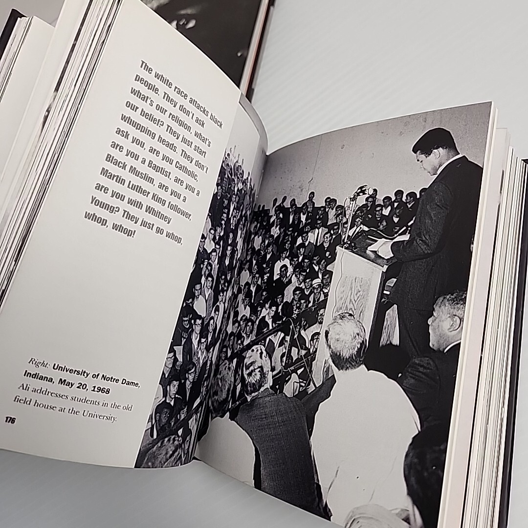 2 Books on Muhammad Ali : Handbook & Ali in Action DVD Documentary HC Nice