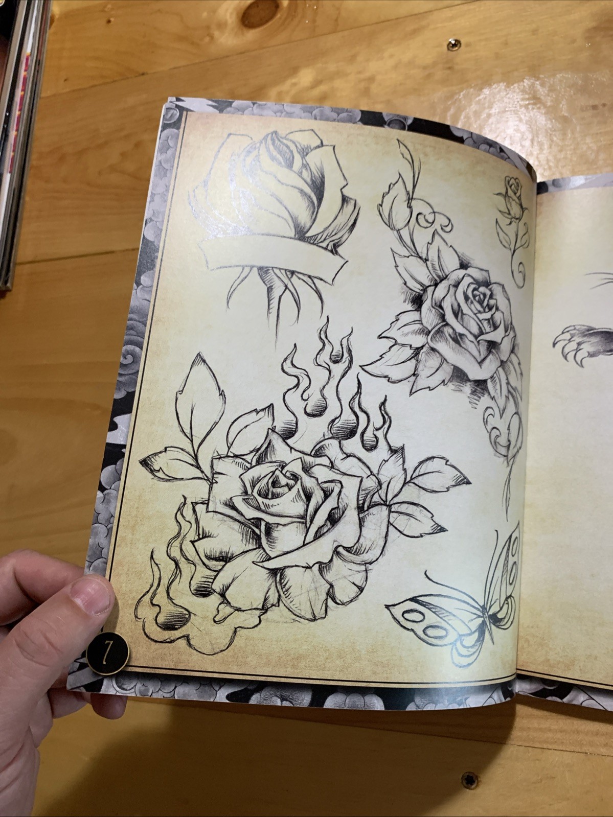Jim Watson TATTOO SKETCHBOOK Since 1966` (Paperback) Superior Tattoo Flash