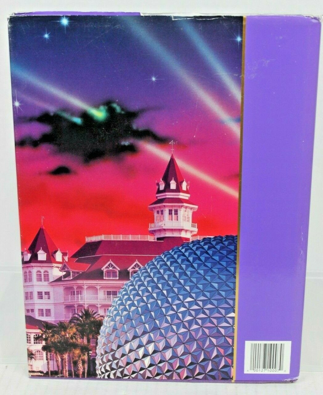 Walt Disney World Disney Kingdom Editions Purple Hardcover Book with Dust Jacket