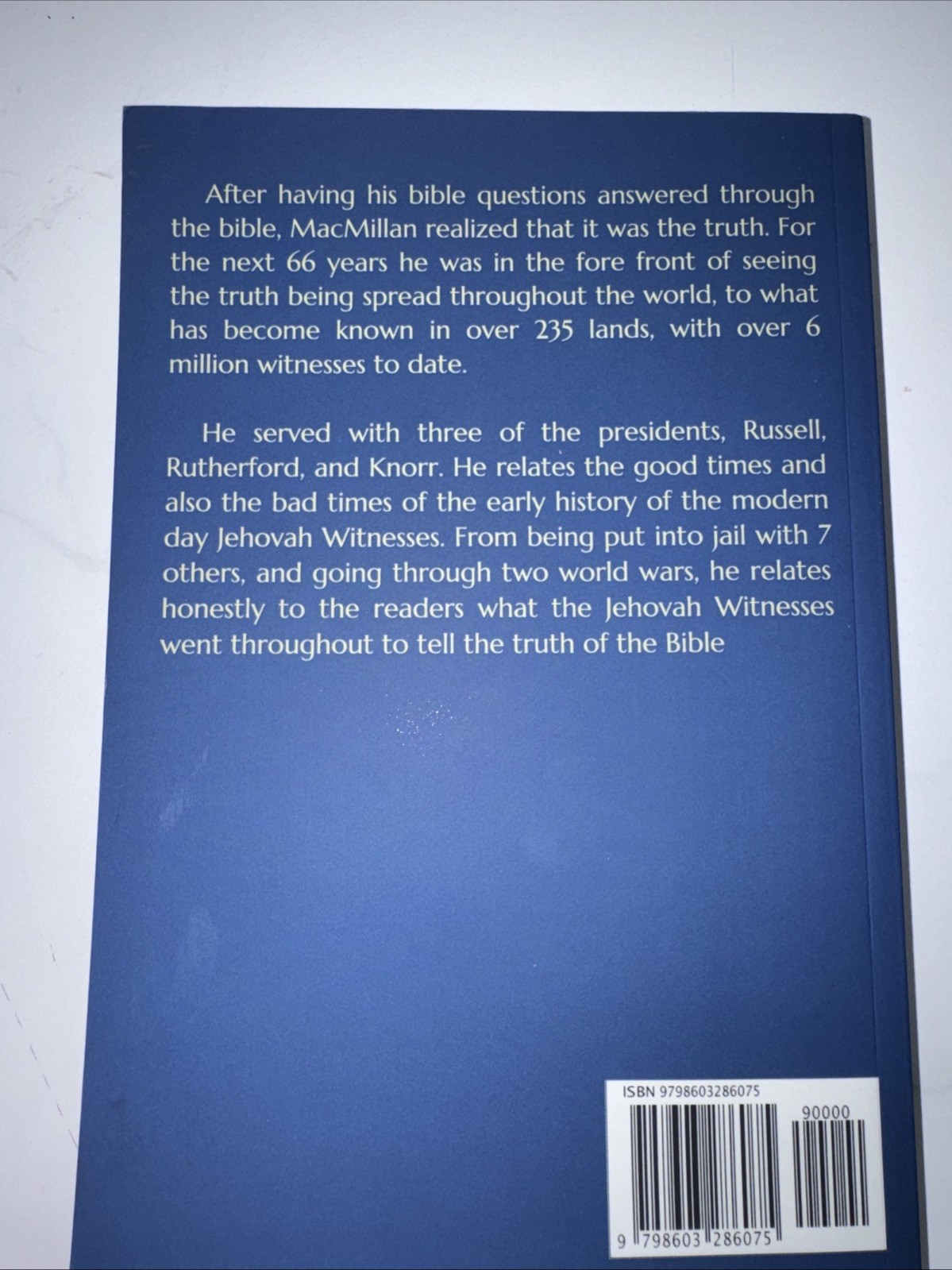Faith On The March. A H Macmillan.