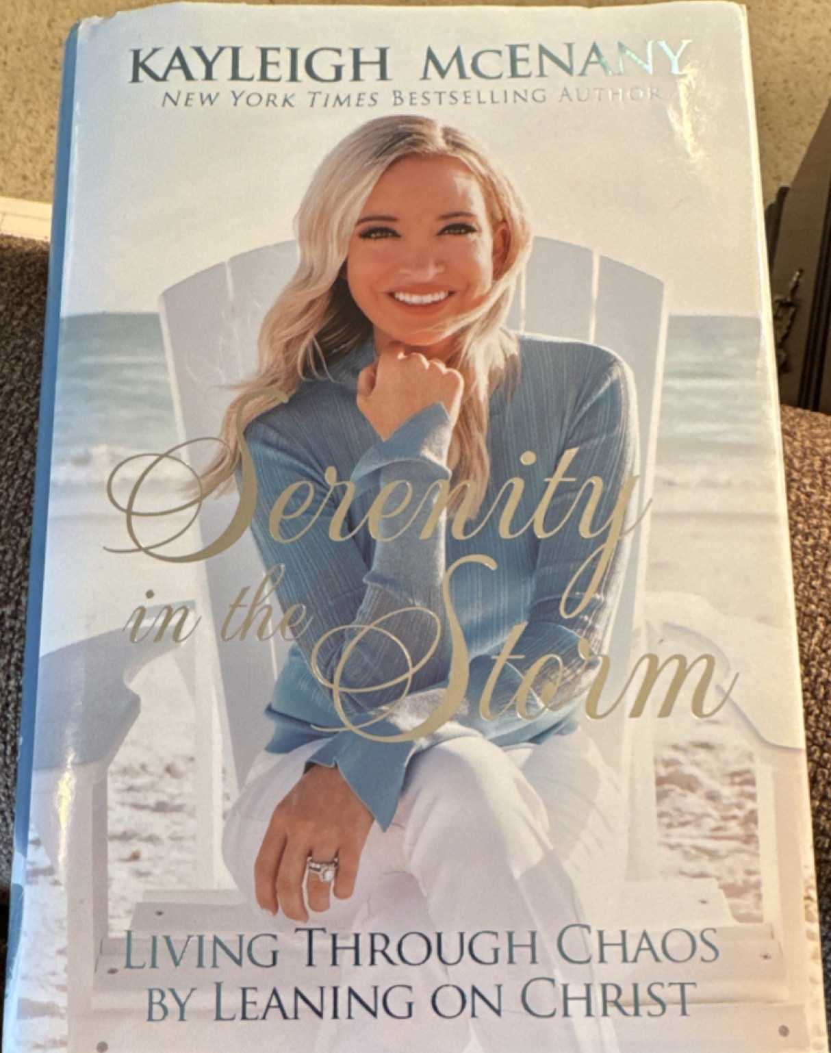 Kayleigh McEnany Serenity in the Storm First Edition Hardcover Post Hill Press …