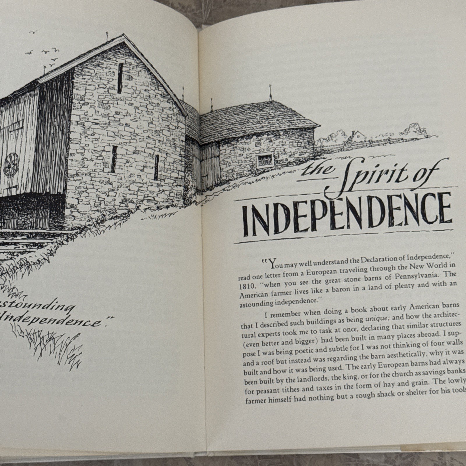 1973 1st Ed. THE SPIRITS OF ’76 Eric Sloane Hardcover DJ Bicentennial Inscribed
