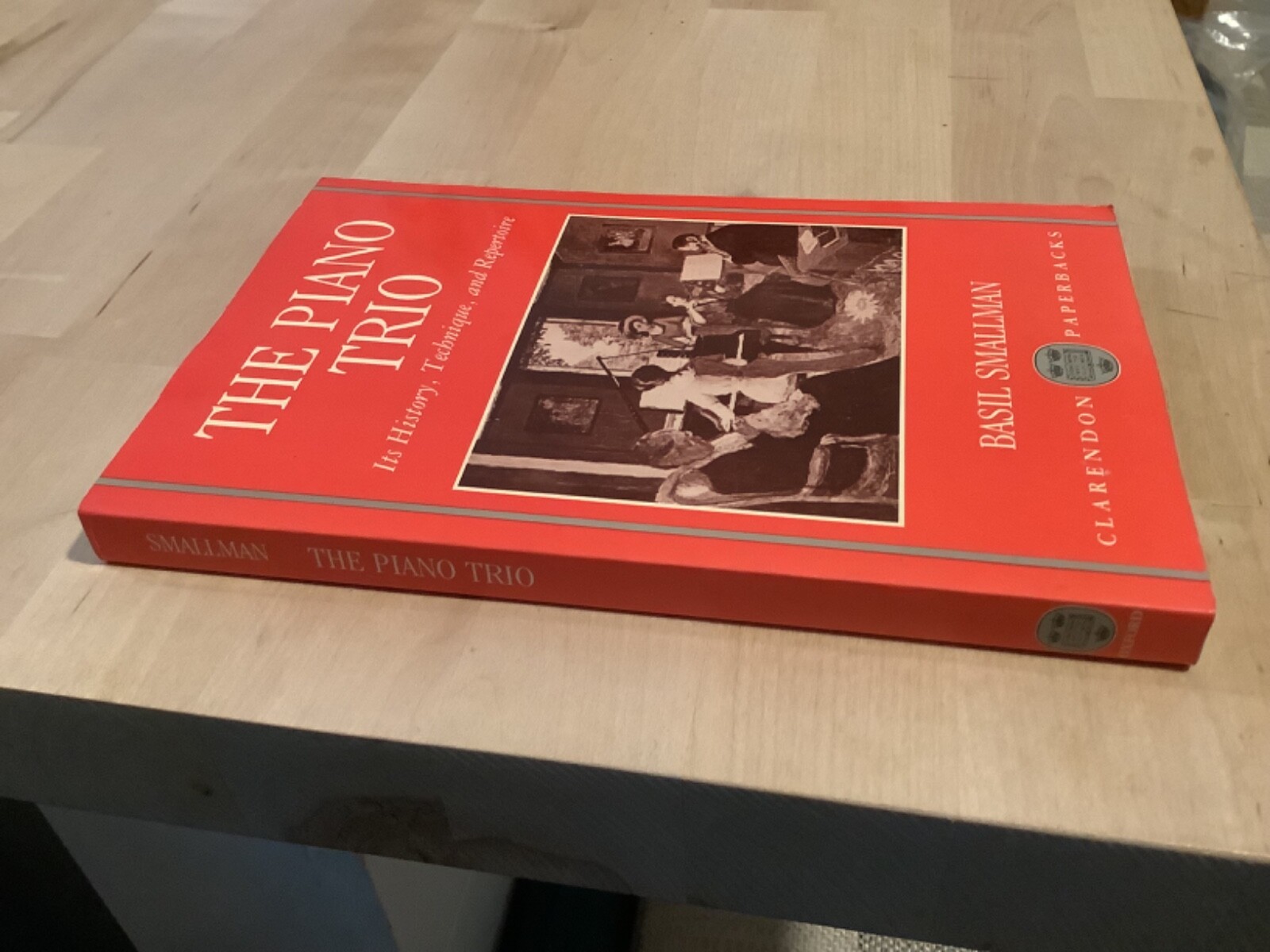 Basil Smallman THE PIANO TRIO Its History, Technique & Repertoire CLARENDON VG+